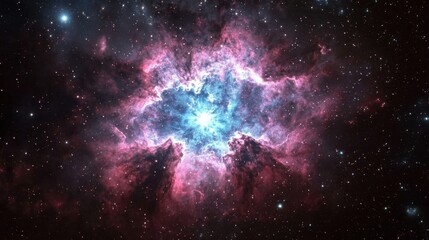 Wall Mural - Exquisite space backdrops highlighting the beauty of the universe.