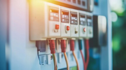 Poster - Close-Up of Wiring in Modular Home Design
