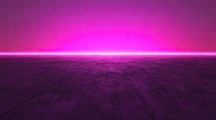 Poster - Pink and Purple Horizon Abstract Background