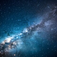 Wall Mural - starry night sky