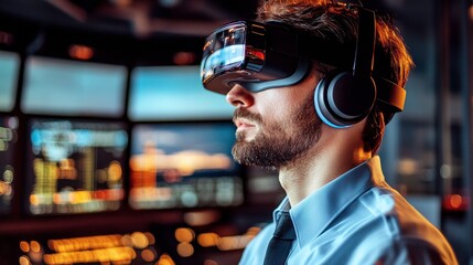 Poster - Augmented Reality Headset for Flight Management Control