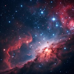 Wall Mural - star of space