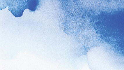 vibrant blue watercolor texture background with artistic brush effects, ideal for presentations, pos