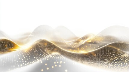 Poster - Glowing Data Visualization with Soft Light Effects