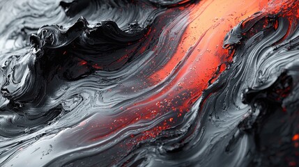 Poster - Dynamic fluid overlay with liquid shapes high-resolution textures abstract art studio background artistic concept