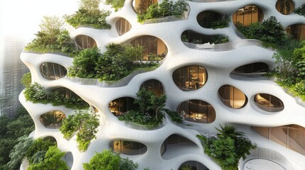Poster - Dynamic Building Project with Unique Angles and Design