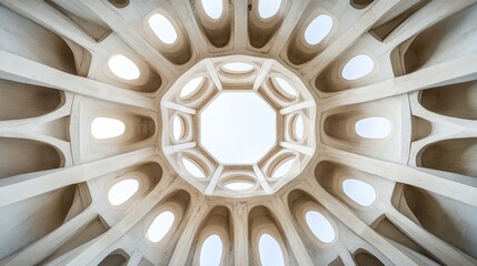Poster - Abstract Geometric Patterns in Architectural Design