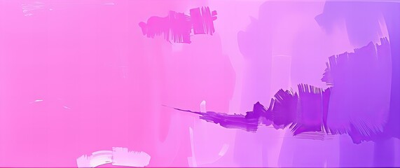 Wall Mural - Abstract Pink and Purple Gradient with Brushstroke Texture. Design. Template. Minimal