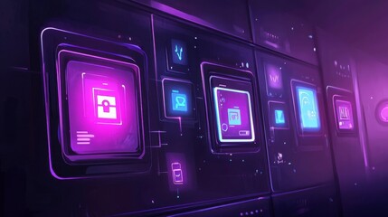 Poster - Animated Tool Icons for Tech Maintenance Management