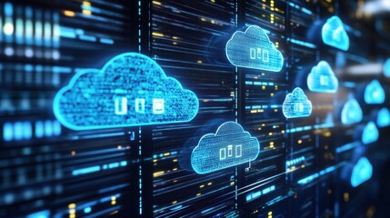 Poster - Digital Cloud Technology with Ambient Light Display