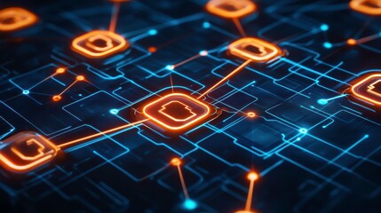 Poster - Flashing Security Icons in Cyber Grid Environment