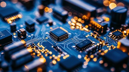 Poster - Microchip Array with Bright Reflections and Details