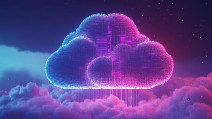 Poster - Multi-layer Digital Cloud Infrastructure Concept