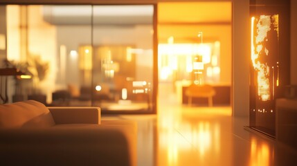 Poster - Warm Smart Home Interface with IoT Devices