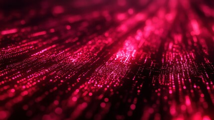 Leinwandbilder - Dynamic Abstract Red Textures with High Contrast Background