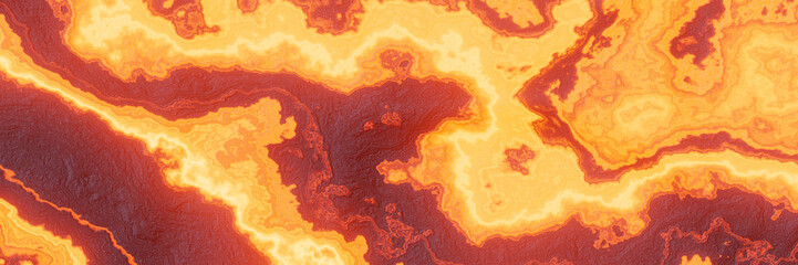 Wall Mural - Abstract volcanic lava background. Molten rock.