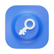 © Hadi - 3d key password icon