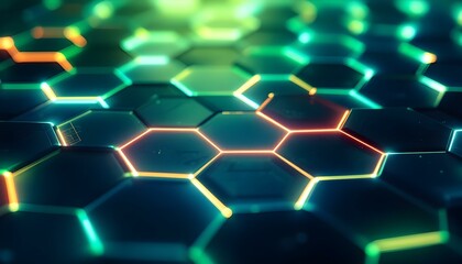 Poster - White geometric hexagonal honeycomb shape texture background 3d copy space. Abstract white hexagonal geometric luxury white 3d futuristic honeycomb mosaic white background. Wall of white hexagons