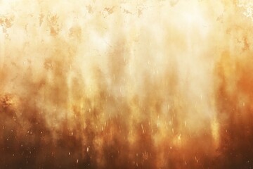 Poster - Golden Fire Sparks And Smoke Abstract Background