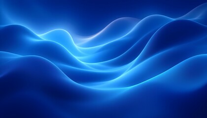 Fototapete - Grunge dark blue digital art and light in the middle, navy color design background. Blue texture background photo, blue pattern, background, blue endless background. Designed film texture background