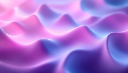 Poster - Minimalistic abstract background with hexagonal lines and soft gradients in light tones. Interlocking hexagonal 3d illusion on a sleek, minimalistic abstract background with cool tones