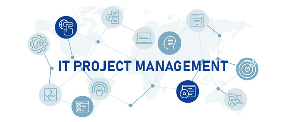 Poster - IT Project Management information technology software web application system development strategy