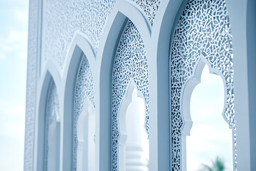 Canvas Print - Exquisite Architectural Design with Intricate Patterns