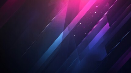 Wall Mural - abstract pink and blue diagonal lines background.