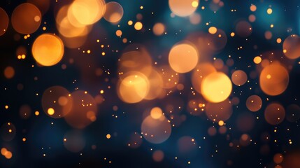 Poster - pastel bokeh lights with soft gradient background creating an ethereal and dreamy atmosphere for var