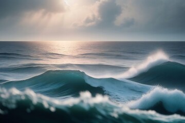 Wall Mural - Ocean waves 