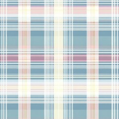 Pastel plaid pattern seamless texture background.