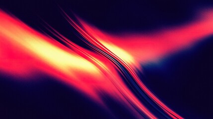 Wall Mural - Vibrant swirls of red and blue create an energetic and dynamic a