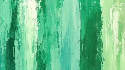 Poster - Vibrant Abstract Green Brushstrokes Texture for Creative Design