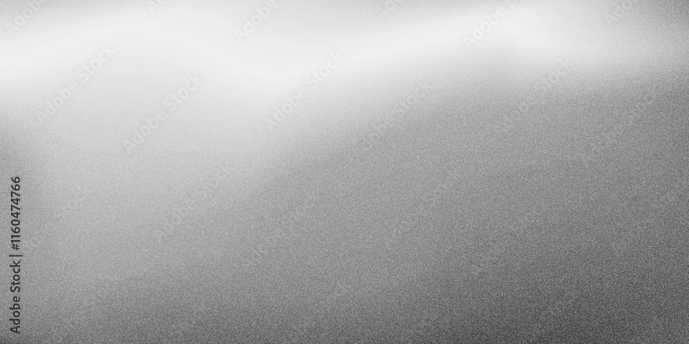 Abstract smooth gray gradient background with grain noise texture ...