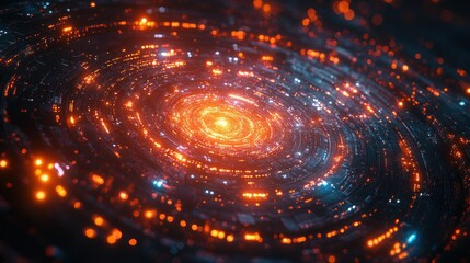 Poster - Holographic AI speed design with glowing 3D projections, dynamic energy flows, and cutting-edge aesthetics