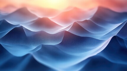 Poster - Quantum blue geometric background design with complex, layered shapes and vibrant gradient textures