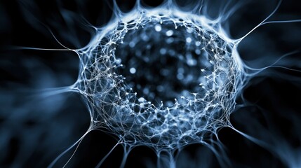 Beautiful symbolic macro image of fragility in form of round. Abstract image.