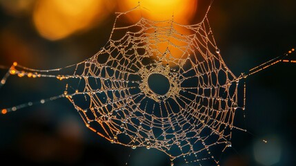 Beautiful symbolic macro image of fragility in form of round. Abstract image.