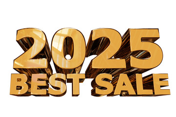 Wall Mural - 2025 best sale 3d text rendering png