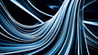 © Ascending Dragon - 抽象的な線と波模様が融合したデザイン背景が特徴.生成AI