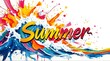 © emongraphic - summer watercolors text