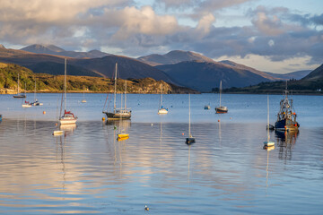 Wall Mural - Ullapool Harbour, Scottish Highlands