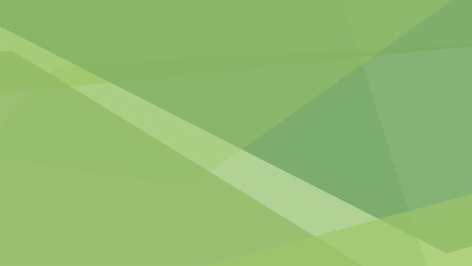Leinwandbilder - Abstract green background of random shapes of different sizes and transparency. Conceptual technologies. Space for your text. 3D vector illustration.
