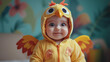 © Flux Imagery - Niño disfrazado de ave en carnaval