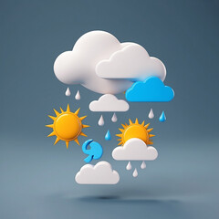 cloud icon 3d