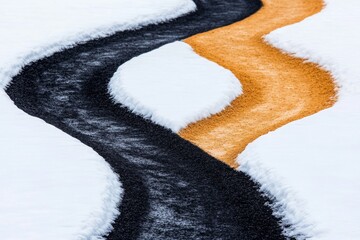 Poster - A powerful image of two paths: one leading to darkness and drug addiction, the other to light and recovery