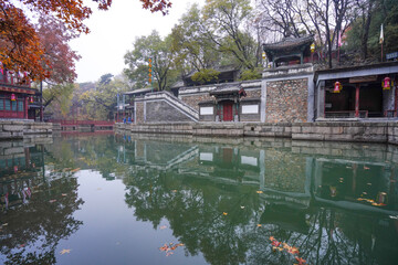 Wall Mural - Scenery of Suzhou Street, Summer Palace, Beijing.