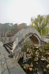 Wall Mural - Stone Arch Bridge on Suzhou Street, Summer Palace, Beijing