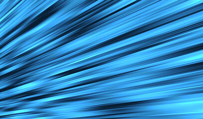 Wall Mural - shiny blue background with diagonal rays spreading to upper right