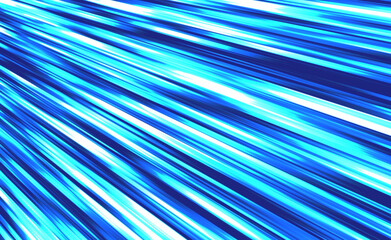 Wall Mural - abstract blue background with jet stream extending to the upper left.